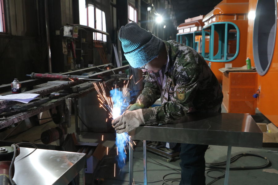 Shandong Chen Shanshan Automobile Co. ligne de production du fabricant