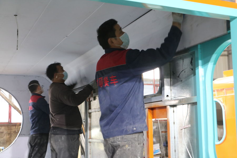 Shandong Chen Shanshan Automobile Co. ligne de production du fabricant