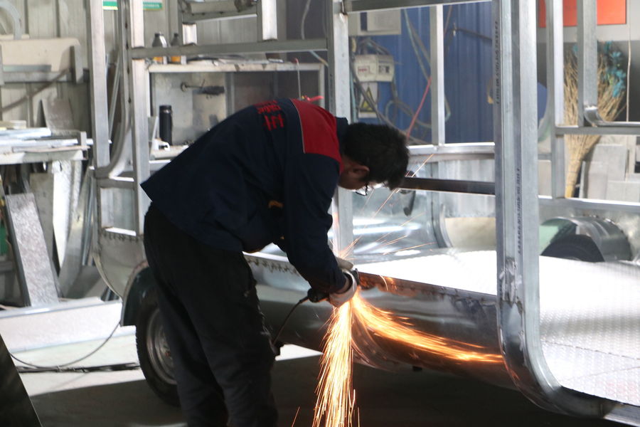 Shandong Chen Shanshan Automobile Co. ligne de production du fabricant